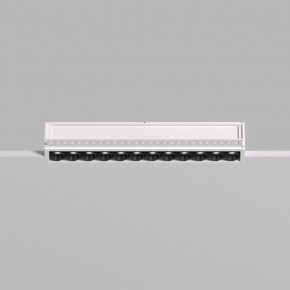 DK2532-WB Встраиваемый светильник SPACE со светодиодом под шпатлевку L240mm 220V 20W 38° 4000К IP20 белый/черный алюминий в Можге - mozhga.ok-mebel.com | фото 3