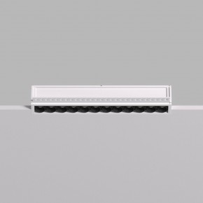 DK2532-WB Встраиваемый светильник SPACE со светодиодом под шпатлевку L240mm 220V 20W 38° 4000К IP20 белый/черный алюминий в Можге - mozhga.ok-mebel.com | фото 4