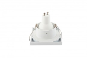 DK3014-WH Встраиваемый светильник влагозащ., IP 44, 50 Вт, GU10, белый, алюминий в Можге - mozhga.ok-mebel.com | фото 5