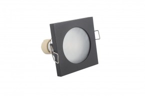 DK3015-BK Встраиваемый светильник влагозащ., IP 44, 50 Вт, GU10, черный, алюминий в Можге - mozhga.ok-mebel.com | фото 4
