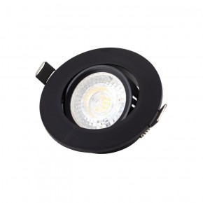 DK3020-BK Встраиваемый светильник, IP 20, 10 Вт, GU5.3, LED, черный, пластик в Можге - mozhga.ok-mebel.com | фото