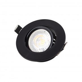 DK3020-BK Встраиваемый светильник, IP 20, 10 Вт, GU5.3, LED, черный, пластик в Можге - mozhga.ok-mebel.com | фото 2