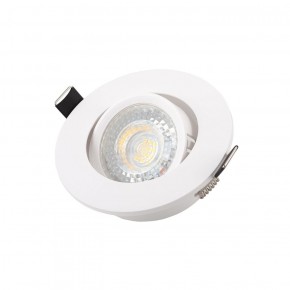 DK3020-WH Встраиваемый светильник, IP 20, 10 Вт, GU5.3, LED, белый, пластик в Можге - mozhga.ok-mebel.com | фото 3