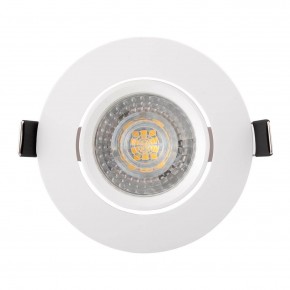 DK3020-WH Встраиваемый светильник, IP 20, 10 Вт, GU5.3, LED, белый, пластик в Можге - mozhga.ok-mebel.com | фото