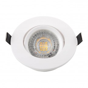 DK3020-WH Встраиваемый светильник, IP 20, 10 Вт, GU5.3, LED, белый, пластик в Можге - mozhga.ok-mebel.com | фото 4
