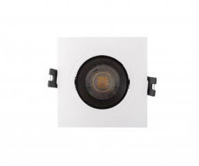 DK3021-WB Встраиваемый светильник, IP 20, 10 Вт, GU5.3, LED, белый/черный, пластик в Можге - mozhga.ok-mebel.com | фото