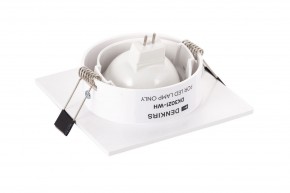 DK3021-WH Встраиваемый светильник, IP 20, 10 Вт, GU5.3, LED, белый, пластик в Можге - mozhga.ok-mebel.com | фото 4