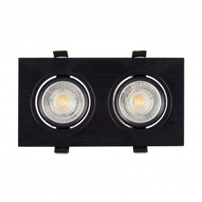 DK3022-BK Встраиваемый светильник, IP 20, 10 Вт, GU5.3, LED, черный, пластик в Можге - mozhga.ok-mebel.com | фото 2