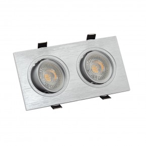 DK3022-CM Встраиваемый светильник, IP 20, 10 Вт, GU5.3, LED, серый, пластик в Можге - mozhga.ok-mebel.com | фото 2