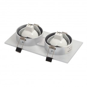 DK3022-CM Встраиваемый светильник, IP 20, 10 Вт, GU5.3, LED, серый, пластик в Можге - mozhga.ok-mebel.com | фото 4