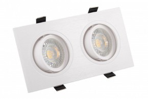 DK3022-WH Встраиваемый светильник, IP 20, 10 Вт, GU5.3, LED, белый, пластик в Можге - mozhga.ok-mebel.com | фото