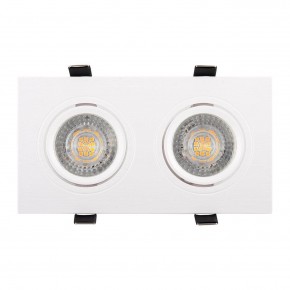DK3022-WH Встраиваемый светильник, IP 20, 10 Вт, GU5.3, LED, белый, пластик в Можге - mozhga.ok-mebel.com | фото 2