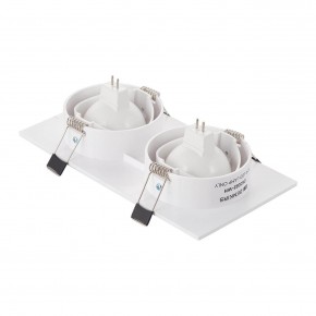 DK3022-WH Встраиваемый светильник, IP 20, 10 Вт, GU5.3, LED, белый, пластик в Можге - mozhga.ok-mebel.com | фото 3