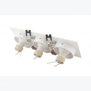 DK3023-WH Встраиваемый светильник, IP 20, 10 Вт, GU5.3, LED, белый, пластик в Можге - mozhga.ok-mebel.com | фото 4