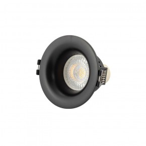 DK3024-BK Встраиваемый светильник, IP 20, 10 Вт, GU5.3, LED, черный, пластик в Можге - mozhga.ok-mebel.com | фото 1