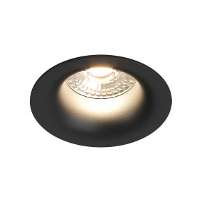 DK3024-BK Встраиваемый светильник, IP 20, 10 Вт, GU5.3, LED, черный, пластик в Можге - mozhga.ok-mebel.com | фото