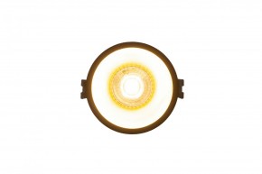 DK3026-BG Встраиваемый светильник, IP 20, 10 Вт, GU5.3, LED, черный/золотой, пластик в Можге - mozhga.ok-mebel.com | фото 2