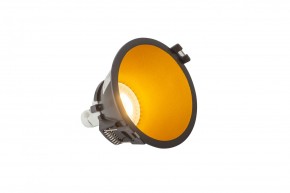 DK3026-BG Встраиваемый светильник, IP 20, 10 Вт, GU5.3, LED, черный/золотой, пластик в Можге - mozhga.ok-mebel.com | фото 3