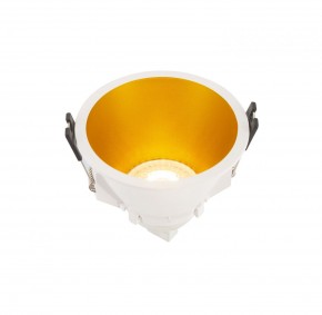 DK3026-WG Встраиваемый светильник, IP 20, 10 Вт, GU5.3, LED, белый/золотой, пластик в Можге - mozhga.ok-mebel.com | фото 4