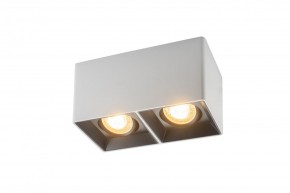 DK3035-WB Светильник накладной IP 20, 10 Вт, GU5.3, LED, белый/черный, пластик в Можге - mozhga.ok-mebel.com | фото