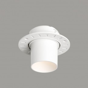 DK3057-WH Встраиваемый светильник под шпатлевку, IP20, до 15 Вт, LED, GU5,3, белый, пластик в Можге - mozhga.ok-mebel.com | фото