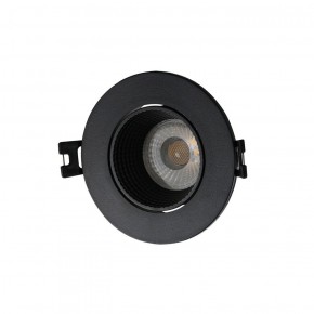 DK3061-BK Встраиваемый светильник, IP 20, 10 Вт, GU5.3, LED, черный/черный, пластик в Можге - mozhga.ok-mebel.com | фото 1