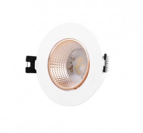 DK3061-WBR Встраиваемый светильник, IP 20, 10 Вт, GU5.3, LED, белый/бронзовый, пластик в Можге - mozhga.ok-mebel.com | фото 1