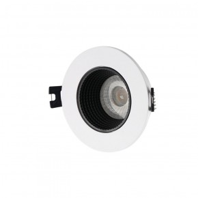 DK3061-WH+BK Встраиваемый светильник, IP 20, 10 Вт, GU5.3, LED, белый/черный, пластик в Можге - mozhga.ok-mebel.com | фото