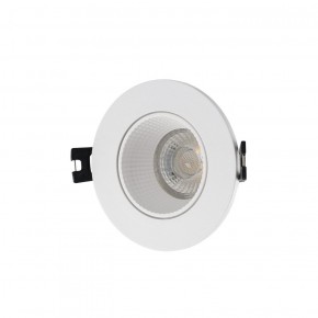 DK3061-WH Встраиваемый светильник, IP 20, 10 Вт, GU5.3, LED, белый/белый, пластик в Можге - mozhga.ok-mebel.com | фото 1