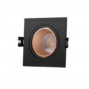 DK3071-BBR Встраиваемый светильник, IP 20, 10 Вт, GU5.3, LED, черный/бронзовый, пластик в Можге - mozhga.ok-mebel.com | фото