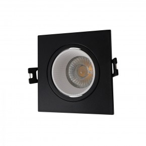 DK3071-BK+WH Встраиваемый светильник, IP 20, 10 Вт, GU5.3, LED, черный/белый, пластик в Можге - mozhga.ok-mebel.com | фото