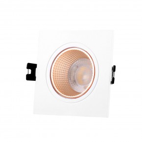 DK3071-WBR Встраиваемый светильник, IP 20, 10 Вт, GU5.3, LED, белый/бронзовый, пластик в Можге - mozhga.ok-mebel.com | фото