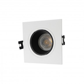 DK3071-WH+BK Встраиваемый светильник, IP 20, 10 Вт, GU5.3, LED, белый/черный, пластик в Можге - mozhga.ok-mebel.com | фото