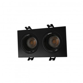 DK3072-BK Встраиваемый светильник, IP 20, 10 Вт, GU5.3, LED, черный/черный, пластик в Можге - mozhga.ok-mebel.com | фото