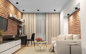 DK3080-BW+BK Светильник накладной IP 20, 10 Вт, GU5.3, LED, черно-белый/черный, пластик в Можге - mozhga.ok-mebel.com | фото 2