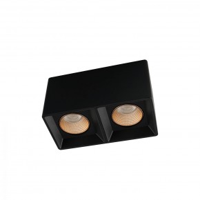 DK3085-BK+BR Светильник накладной IP 20, 10 Вт, GU5.3, LED, черный/бронзовый, пластик в Можге - mozhga.ok-mebel.com | фото