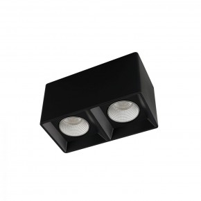 DK3085-BK+CH Светильник накладной IP 20, 10 Вт, GU5.3, LED, черный/хром, пластик в Можге - mozhga.ok-mebel.com | фото
