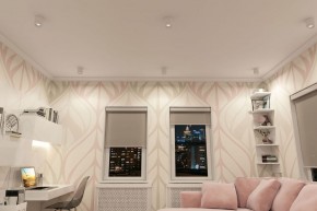 DK3090-WH+CH Светильник накладной IP 20, 10 Вт, GU5.3, LED, белый/хром, пластик в Можге - mozhga.ok-mebel.com | фото 2