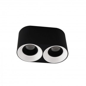 DK3096-BW+BK Светильник накладной IP 20, 10 Вт, GU5.3, LED, черно-белый/черный, пластик в Можге - mozhga.ok-mebel.com | фото
