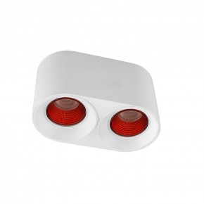 DK3096-WH+RD Светильник накладной IP 20, 10 Вт, GU5.3, LED, белый/красный, пластик в Можге - mozhga.ok-mebel.com | фото