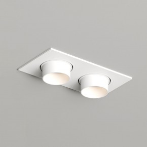DK3122-WH Встраиваемый светильник, IP20, до 15 Вт, LED, GU5,3, белый, пластик в Можге - mozhga.ok-mebel.com | фото