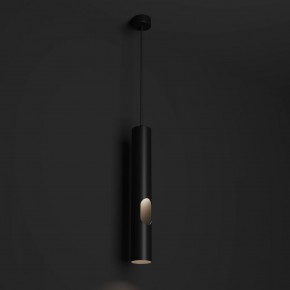 DK4045-BK Подвесной светильник, с декоративным вырезом, IP 20, до 15 Вт, LED, GU10, черный, алюминий в Можге - mozhga.ok-mebel.com | фото 2