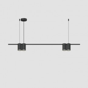 DK4061-BK Подвесной светильник ORBIT, IP20, 4xGU10 LED до 15 Вт, черный матовый, алюминий в Можге - mozhga.ok-mebel.com | фото