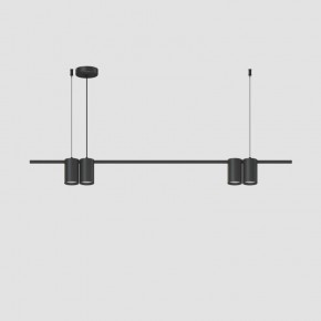 DK4061-BK Подвесной светильник ORBIT, IP20, 4xGU10 LED до 15 Вт, черный матовый, алюминий в Можге - mozhga.ok-mebel.com | фото 2