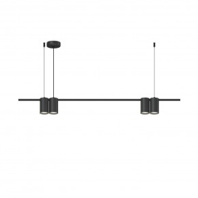 DK4061-BK Подвесной светильник ORBIT, IP20, 4xGU10 LED до 15 Вт, черный матовый, алюминий в Можге - mozhga.ok-mebel.com | фото 3