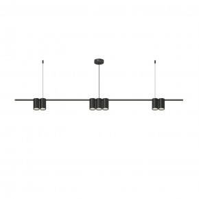 DK4063-BK Подвесной светильник ORBIT, IP20, 7xGU10 LED до 15 Вт, черный матовый, алюминий в Можге - mozhga.ok-mebel.com | фото 3