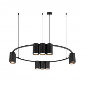 DK4065-BK Подвесной светильник ORBIT, IP20, 10xGU10 LED до 15 Вт, черный матовый, алюминий в Можге - mozhga.ok-mebel.com | фото 3