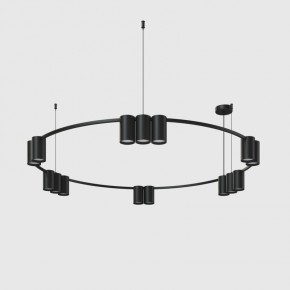 DK4067-BK Подвесной светильник ORBIT, IP20, 15xGU10 LED до 15 Вт, черный матовый, алюминий в Можге - mozhga.ok-mebel.com | фото 2
