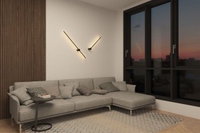 DK5010-BK Бра 600 мм, 3000К, IP20, 5 Вт, черный, алюминий в Можге - mozhga.ok-mebel.com | фото 7