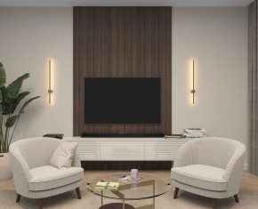 DK5012-SG Бра 800 мм, 3000К, IP20,7 Вт, матовое золото в Можге - mozhga.ok-mebel.com | фото 5